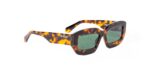 Off-White Men's OERI138 CHARLOTTE Havana/Green Sunglasses