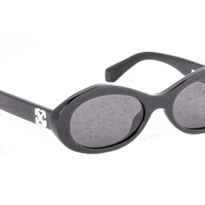 Off-White Men's OERI13G EDISON Black/Grey Cat.3 Sunglasses