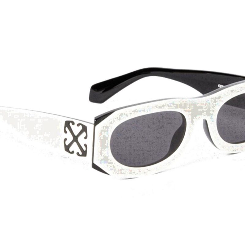 Off-White Men's OERI13O ORLANDO White/Grey Cat.3 Sunglasses Off-White Men's OERI13O ORLANDO White/Grey Cat.3 Sunglasses