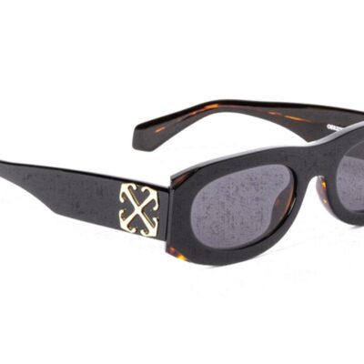 Off-White Men's OERI13O ORLANDO Black/Grey Cat.3 Sunglasses