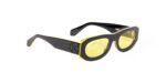 Off-White Men's OERI13O ORLANDO Black/Light Yellow Cat.1 Sunglasses