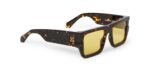 Off-White Men's OERI149 CHESTER Havana/Light Brown Sunglasses