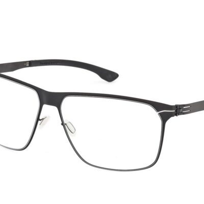 Ic!berlin Men's OLAF IC5044 Black Eyeglasses