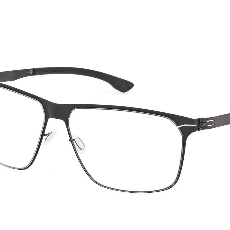Ic!berlin Men's OLAF IC5044 Black Eyeglasses Ic!berlin Men's OLAF IC5044 Black Eyeglasses