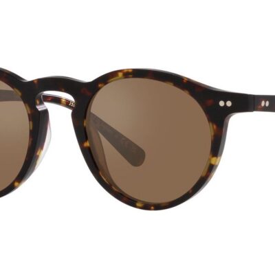 Oliver Peoples OP-13 SUN OV 5504SU Semi Matte Tortoise/Cognac Sunglasses