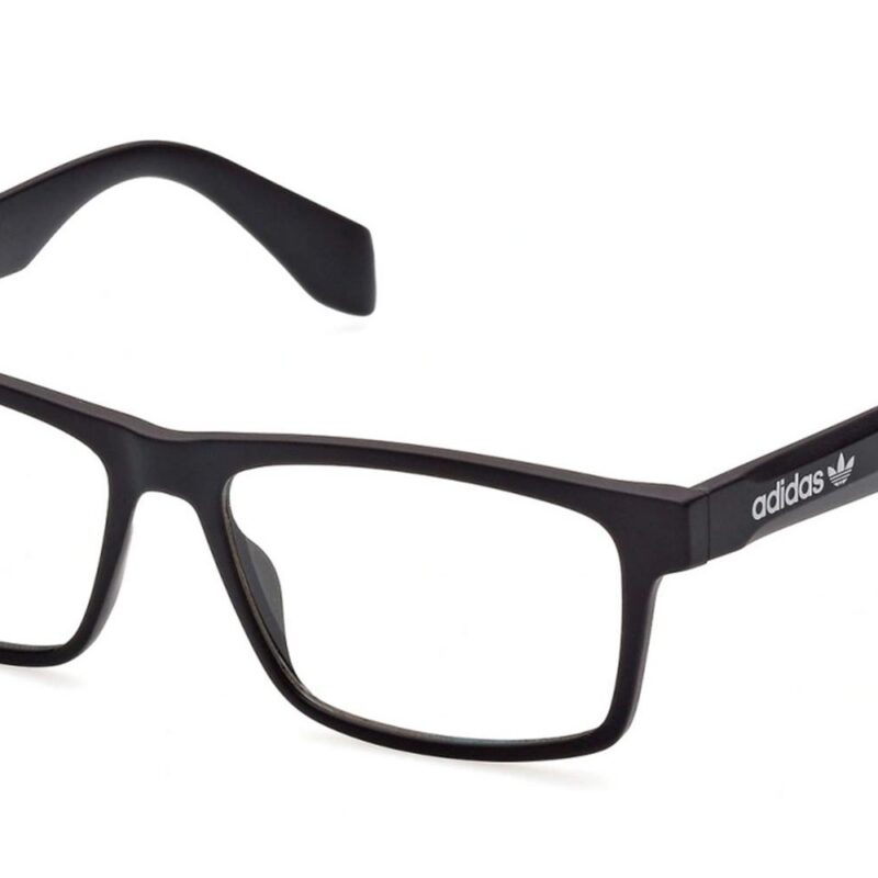 Adidas Originals Men's OR5027 Matte Black Eyeglasses Adidas Originals Men's OR5027 Matte Black Eyeglasses