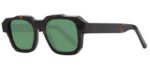 Ophy Men's ORBIT Shiny Dark Havana/Green Sunglasses