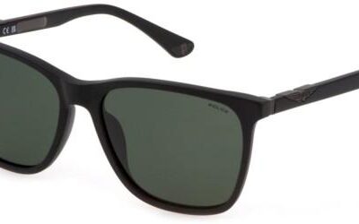Police ORIGINS 1 SPL872Z Matte Black/Grey Green Sunglasses