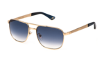 Police ORIGINS 3 SPL890 Rose Gold/Green Sunglasses