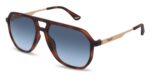 Police ORIGINS LITE 35 SPLQ81 Dark Havana/Blue Shaded Sunglasses