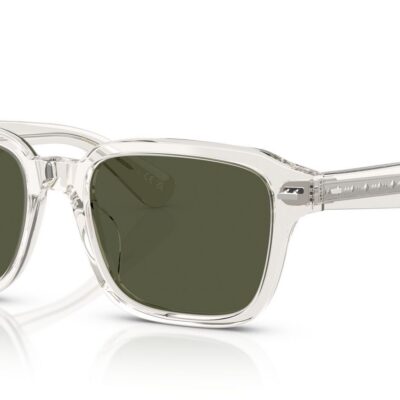 Oliver Peoples OV 5562SU Transparent/G-15 Green Sunglasses