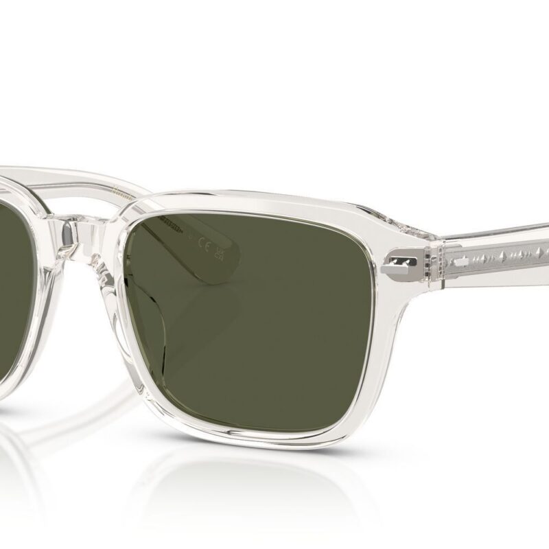 Oliver Peoples OV 5562SU Transparent/G-15 Green Sunglasses
