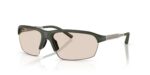 Oliver Peoples OV 5572S Matte Green/Photocromatic Light Sand To Dark Brown Sunglasses