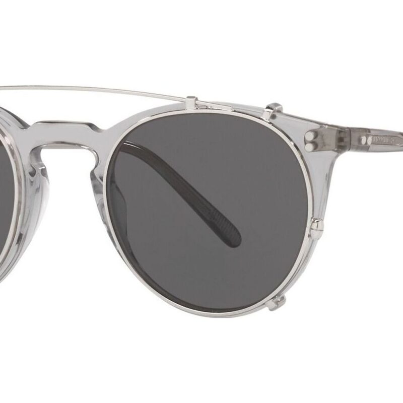 Oliver Peoples Men's O'MALLEY OV 5183 Silver/Grey Clip-On Only Eyeglasses