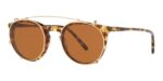 Oliver Peoples Men's O'MALLEY OV 5183 Gold/Brown Clip-On Only Eyeglasses