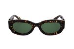 OFF WHITE PALMER HAVANA GREEN Unisex Sunglasses