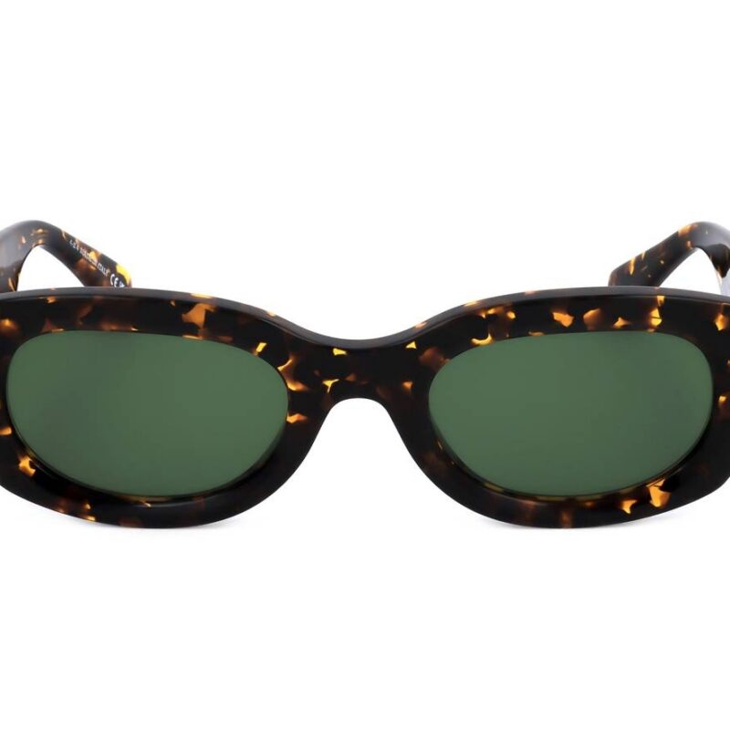 OFF WHITE PALMER HAVANA GREEN Unisex Sunglasses
