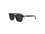 Dior Women's PETIT CD S2I Black/Solid Smoke Sunglasses