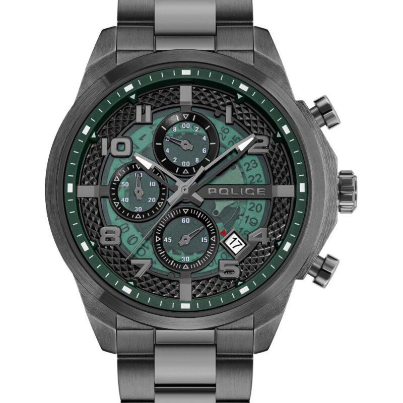 Police Unisex Chronograph 40mm Watch (PEWGK0053903-SET) Police Unisex Chronograph 40mm Watch (PEWGK0053903-SET)