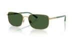 Polo Ralph Lauren Men's PH3159 Gold/Green Sunglasses
