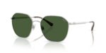 Polo Ralph Lauren Men's PH3160 Silver/Green Sunglasses