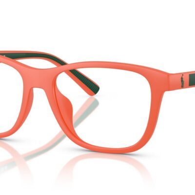 Polo Ralph Lauren Men's PH4228U Matte Orange/Dark Blue Sunglasses