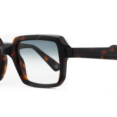 Ophy Men's PHILIP Havana/Light Green Shaded Sunglasses