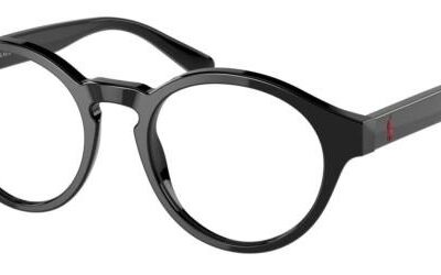 Polo Ralph Lauren Men's PH 2243 Shiny Black Eyeglasses