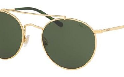 Polo Ralph Lauren Men's PH 3114 Gold/Green Sunglasses