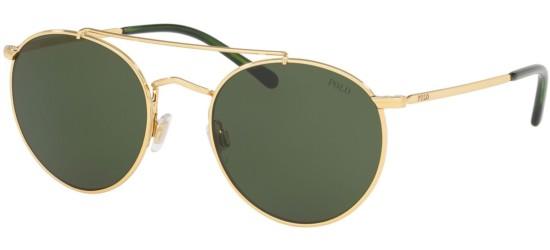 Polo Ralph Lauren Men's PH 3114 Gold/Green Sunglasses Polo Ralph Lauren Men's PH 3114 Gold/Green Sunglasses
