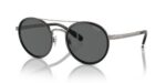 Polo Ralph Lauren Men's PH 3150 Black Ruthenium/ Dark Grey Sunglasses