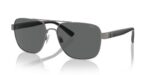 Polo Ralph Lauren Men's PH 3154 Matte Ruthenium/Grey Sunglasses