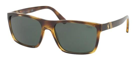 Polo Ralph Lauren Men's PH 4133 Havana/Green Sunglasses Polo Ralph Lauren Men's PH 4133 Havana/Green Sunglasses