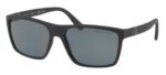 Polo Ralph Lauren Men's PH 4133 Matte Black/Grey Sunglasses