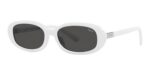 Polo Ralph Lauren Women's PH 4198U White/Dark Grey Sunglasses