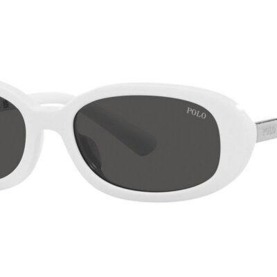 Polo Ralph Lauren Women's PH 4198U White/Dark Grey Sunglasses
