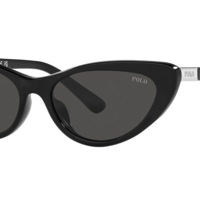 Polo Ralph Lauren Women's PH 4199U Shiny Black/Dark Grey Sunglasses