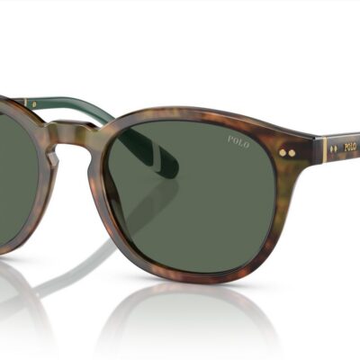 Polo Ralph Lauren Men's PH 4206 Havana/Green Sunglasses