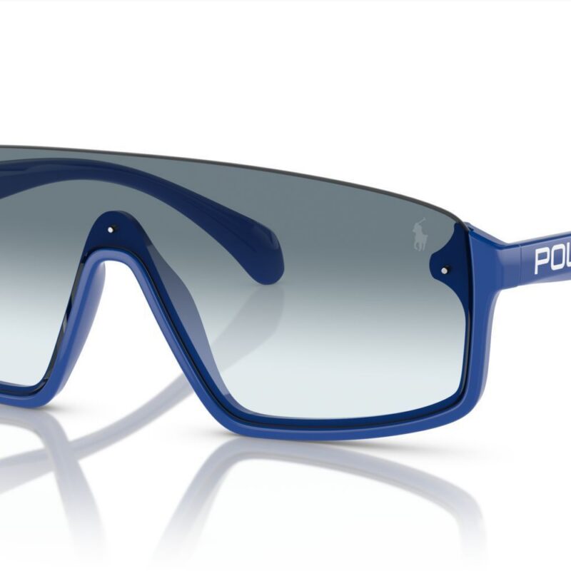 Polo Ralph Lauren Men's PH 4211U Shiny Blue/Blue Shaded Sunglasses Polo Ralph Lauren Men's PH 4211U Shiny Blue/Blue Shaded Sunglasses