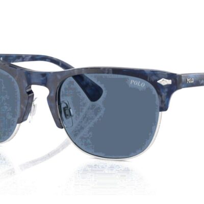 Polo Ralph Lauren Men's PH 4213 Havana Blue/Blue Sunglasses