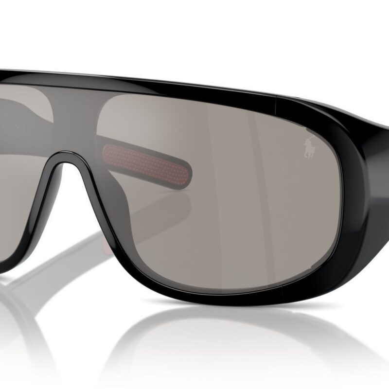 Polo Ralph Lauren Men's PH 4215U Black/Grey Silver Sunglasses