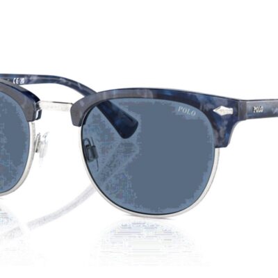 Polo Ralph Lauren Men's PH 4217 Havana Blue/Blue Sunglasses