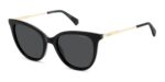 Polaroid Women's PLD 4184/S/X Black/Grey Polarized Sunglasses