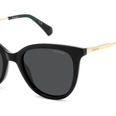 Polaroid Women's PLD 4184/S/X Black/Grey Polarized Sunglasses