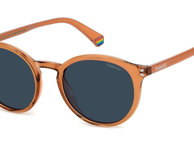 Polaroid PLD 6233/S Orange/ Blue Polarized Sunglasses Polaroid PLD 6233/S Orange/ Blue Polarized Sunglasses