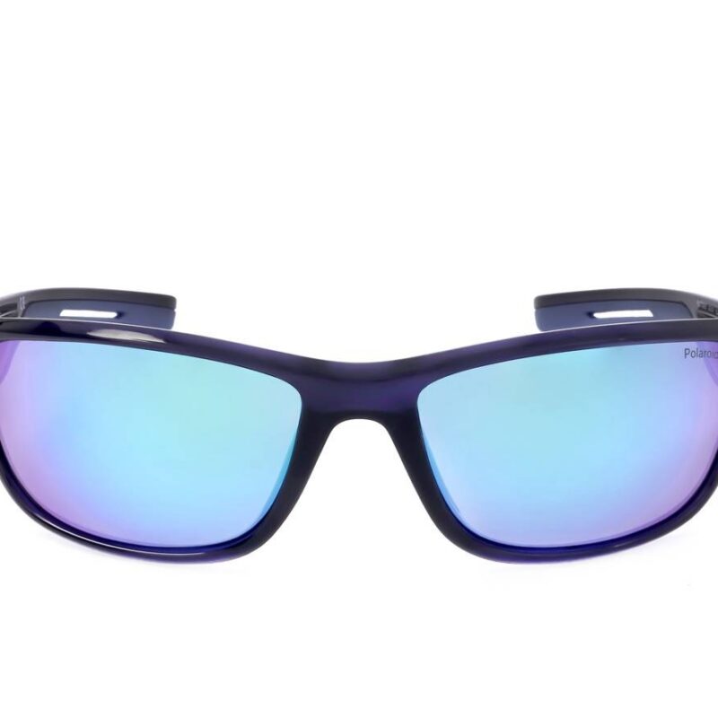 POLAROID SPORT PLD 7028 S TRANSPARENT BLUE TRANSPARENT BLUETTE Unisex Sunglasses