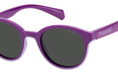 Polaroid PLD 8040/S KIDS Violet Lilac/Grey Sunglasses