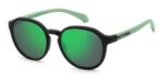 Polaroid PLD 8078/S Matte Black/ Greygreen Mirror Polarized Sunglasses