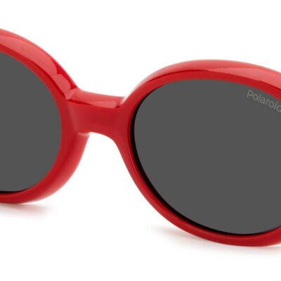 Polaroid PLD K004 CL-ON Red/ Grey Polarized Sunglasses