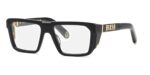 Philipp Plein Men's PLEIN MASTER VPP142M Shiny Black Eyeglasses